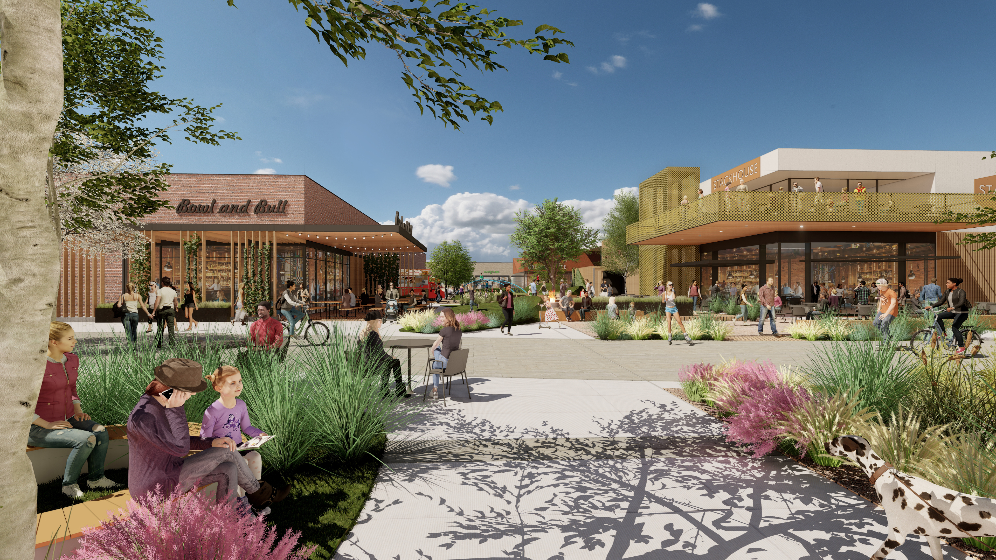 Sendero Retail rendering